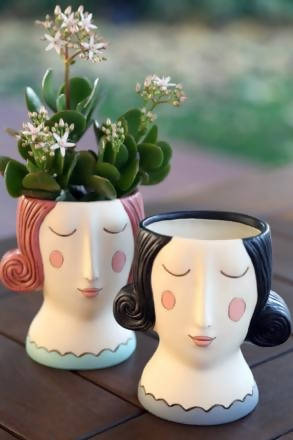 Rose Girl Vase