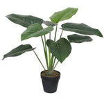 Potted Artificial Elephant Ear Philodendron 60cm