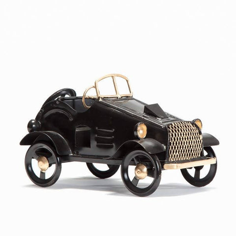 Black Vintage Car 22x14x12cm