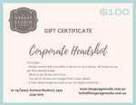 The Garage Studio Corporate Headshot Gift Certificate